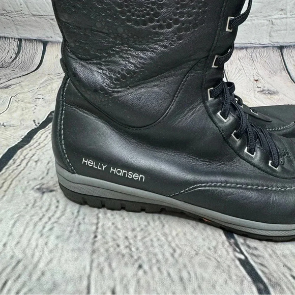 Helly Hansen Women’s Black Waterproof Winter Boots Women’s size 7.5 - Picture 8 of 11